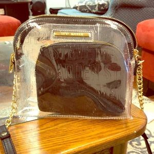 Steve Madden clear crossbody purse